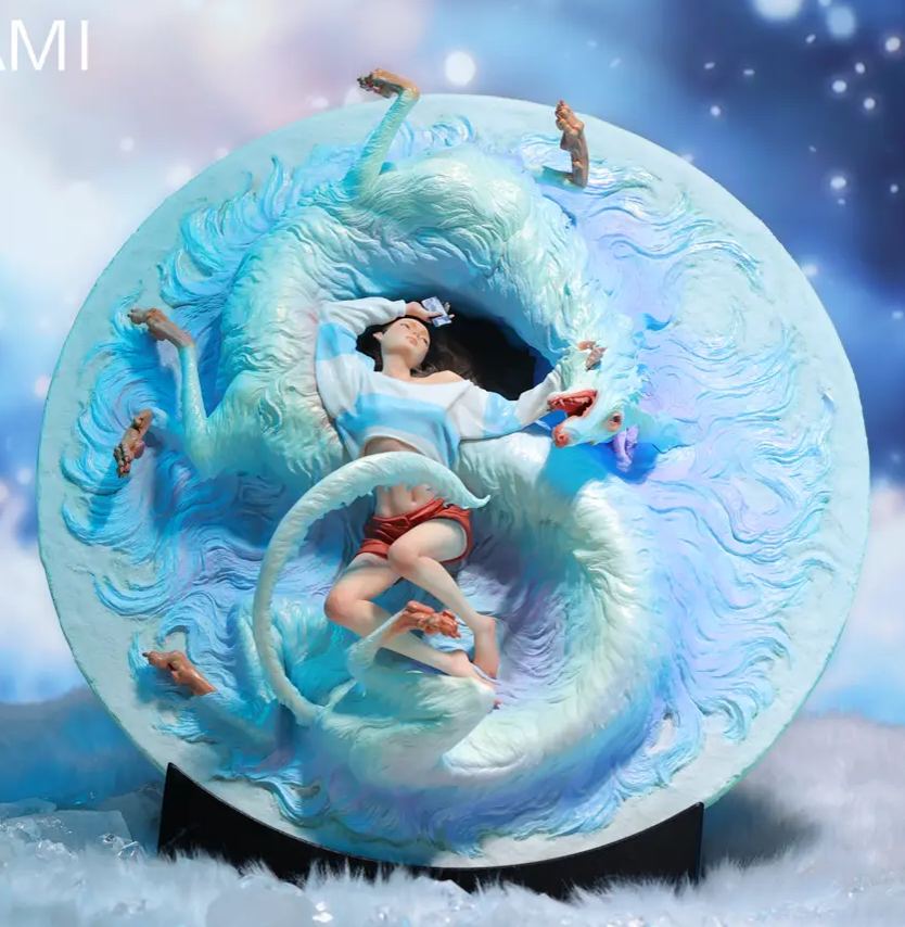 WeArtDoing Studio X PHUC DANG - INUGAMI Dawn Whisper X Fleeting Fantasy Statue (GK)(Licensed)