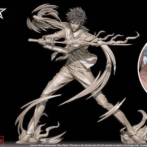 JiangXing Studio - Yamamoto Takeshi 1/6 Statue 