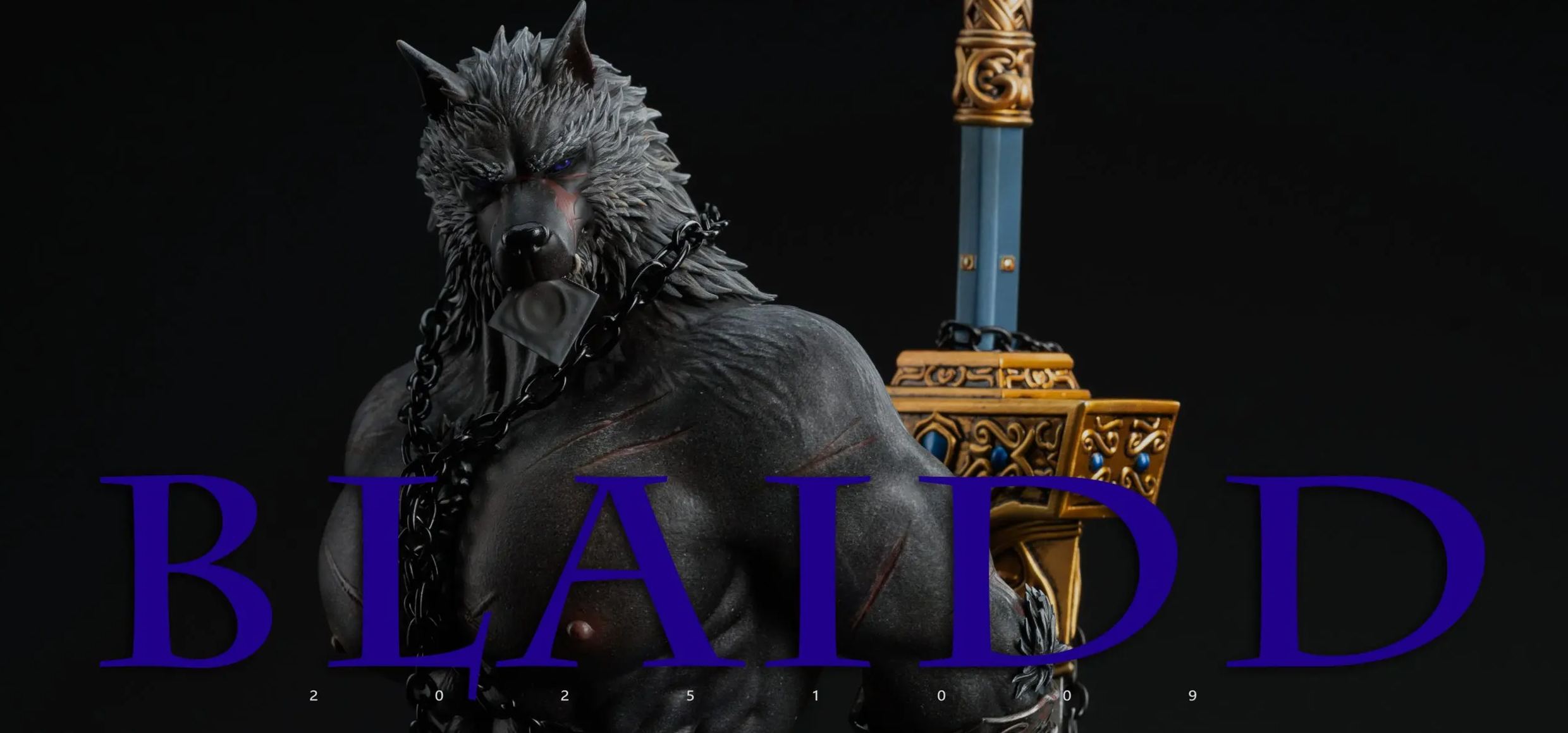 Ling Dian Studio - Blaidd Elden Ring Statue