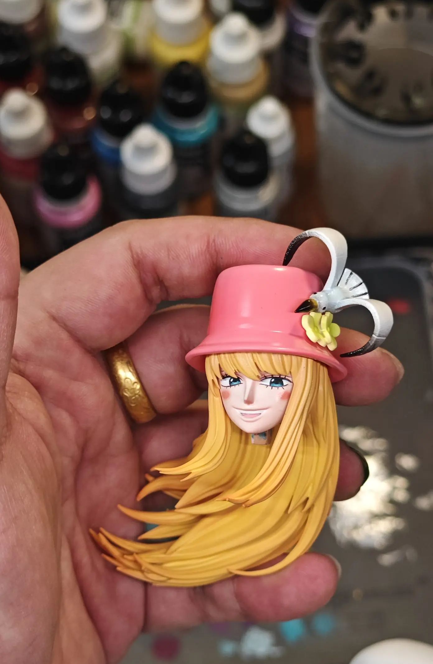 Long Hu Studio -  One Piec Kujakue Statue