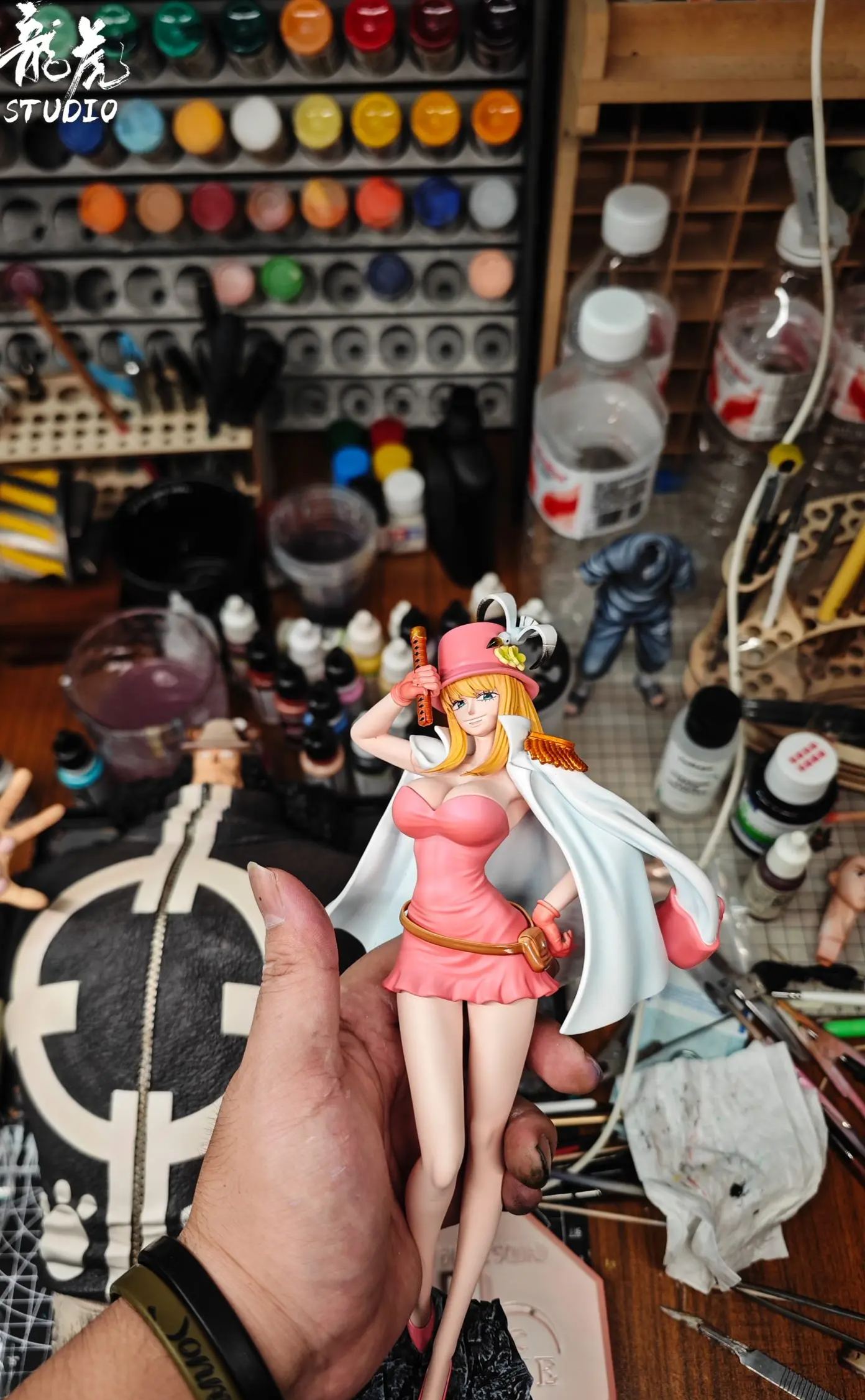 Long Hu Studio -  One Piec Kujakue Statue