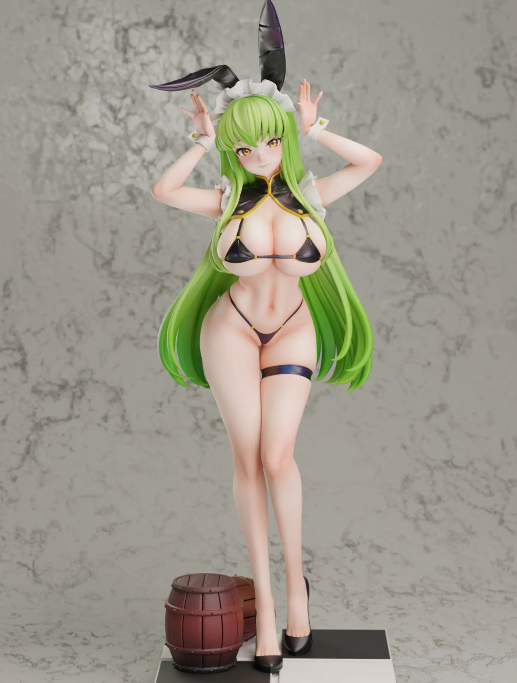Green Tea Studio - Tavern Bunny Girl C.C. Code Geass Statue 