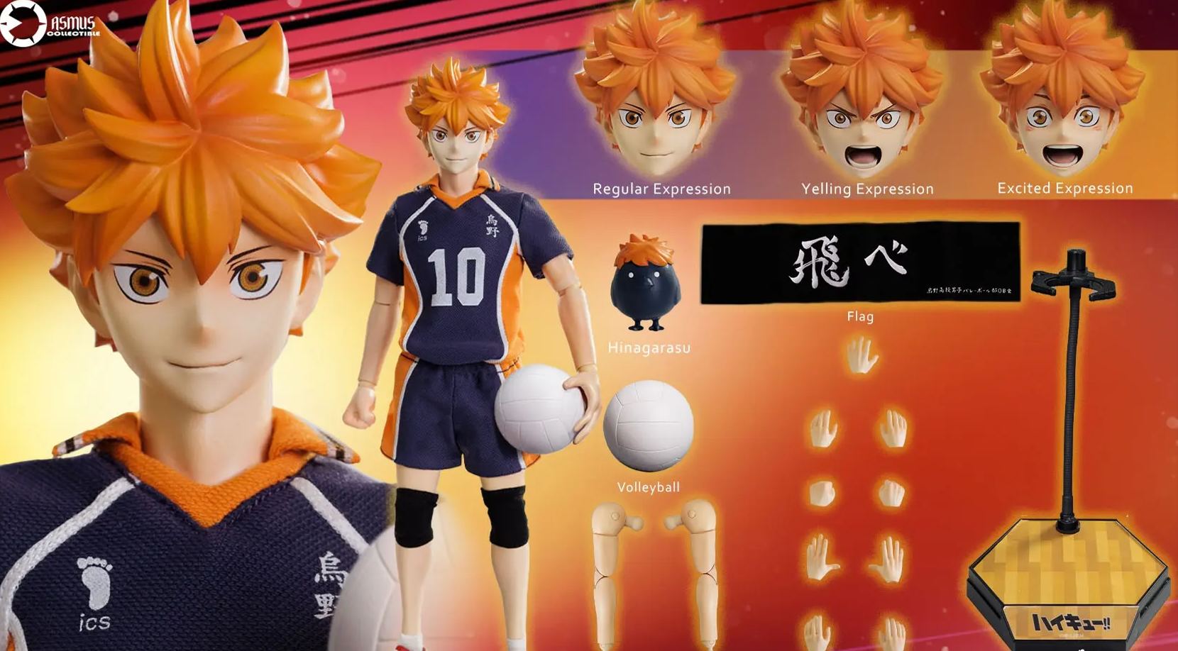 ASMUS TOYS - AIKYU!! SHOYO HINATA 1/6 COLLECTIBLE ACTION FIGURE (Licensed)