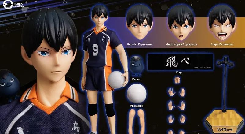 ASMUS TOYS - AIKYU!! TOBIO KAGEYAMA 1/6 COLLECTIBLE ACTION FIGURE (Licensed)