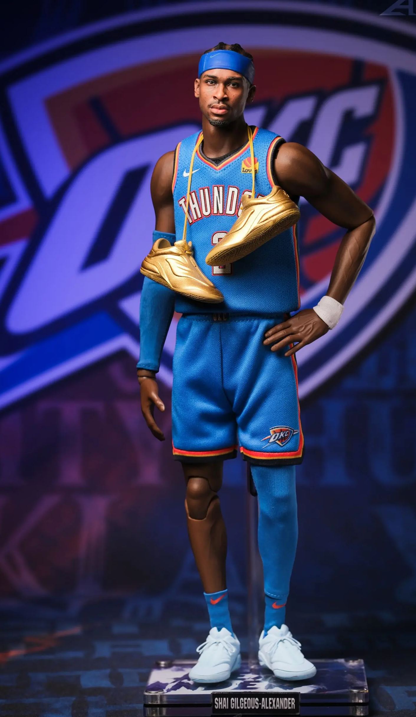 AOM TOYS - NBA SGA Alexander Championship Finals MVP Set Statue