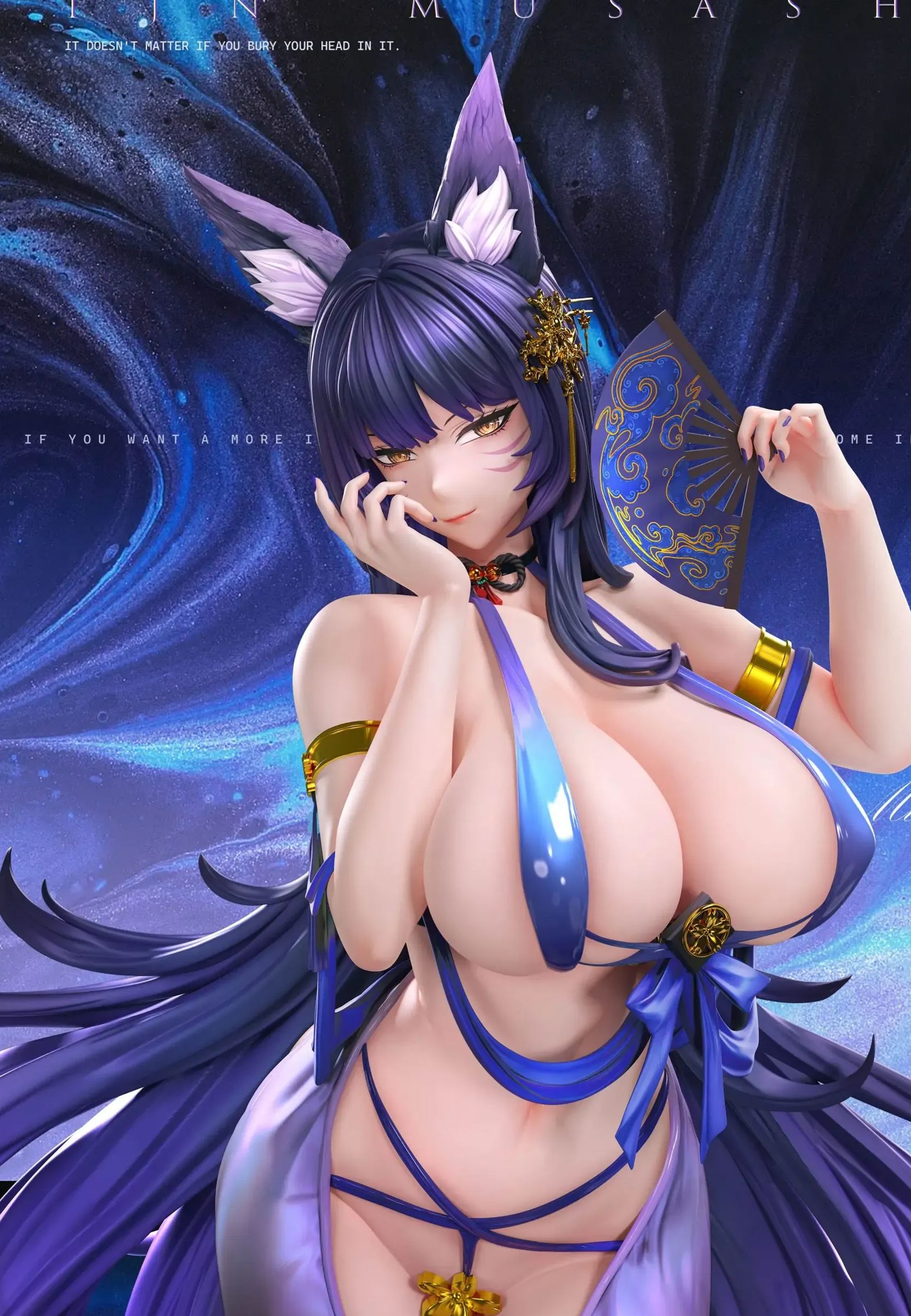 AstralSpirit Studio - Azur Lane Fox Sisters  Statue
