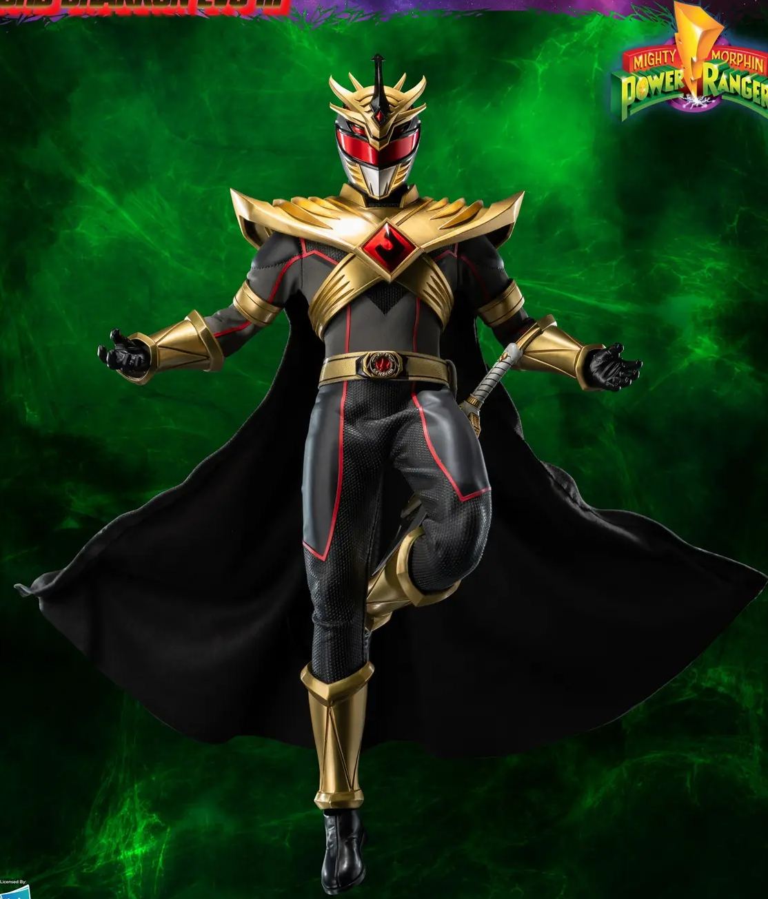 Threezero - Mighty Morphin Power Rangers: Shattered Grid FigZero 1/6 Lord Drakkon Evo III 3Z10260W0 (Licensed) Action Figure 