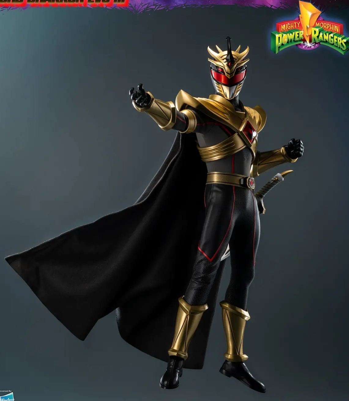 Threezero - Mighty Morphin Power Rangers: Shattered Grid FigZero 1/6 Lord Drakkon Evo III 3Z10260W0 (Licensed) Action Figure 