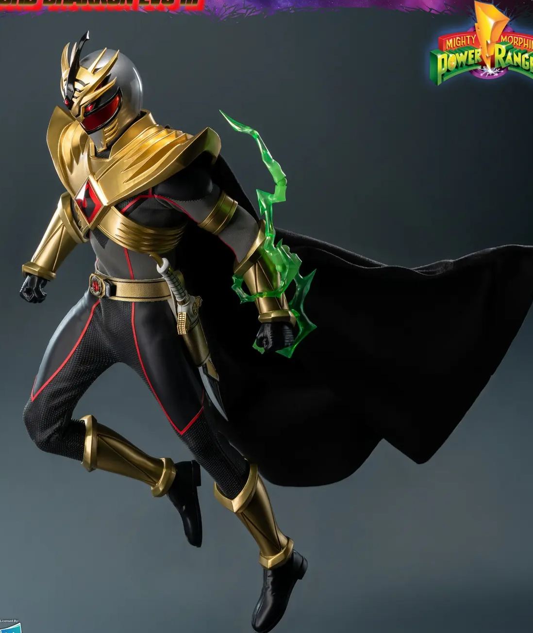 Threezero - Mighty Morphin Power Rangers: Shattered Grid FigZero 1/6 Lord Drakkon Evo III 3Z10260W0 (Licensed) Action Figure 