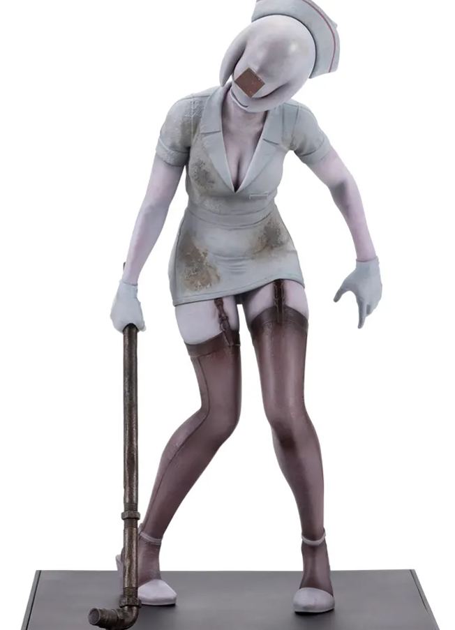 Kotobukiya - OSHI WORKS SILENT HILL 2 Bubble Head Nurse 1/7 Complete Figure (Licensed) Statue