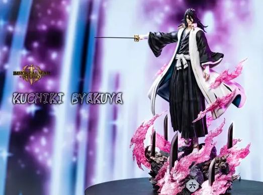 I.W Studio - Bleach Captain Series #12 Byakuya Kuchiki Statue
