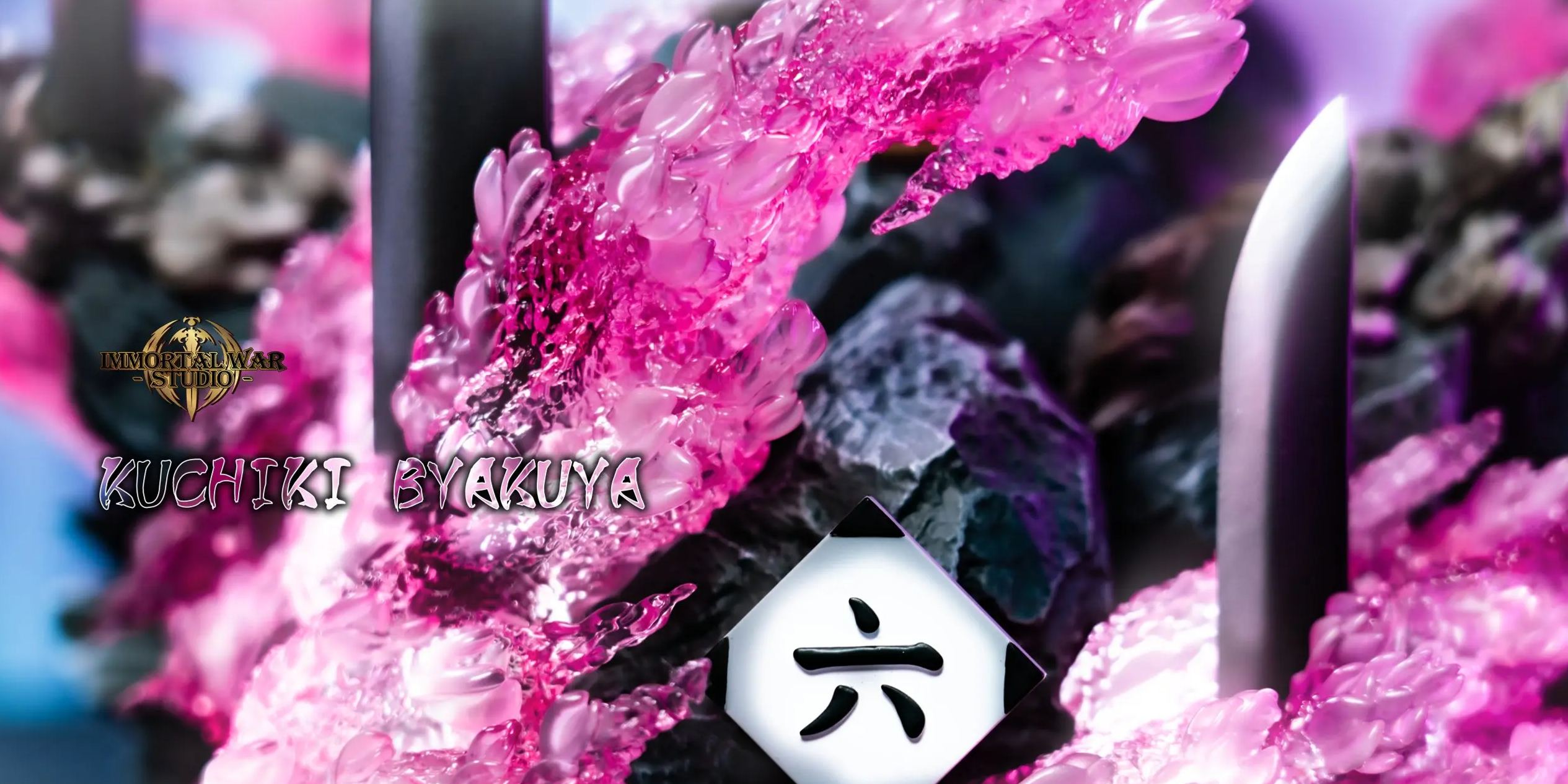 I.W Studio - Bleach Captain Series #12 Byakuya Kuchiki Statue