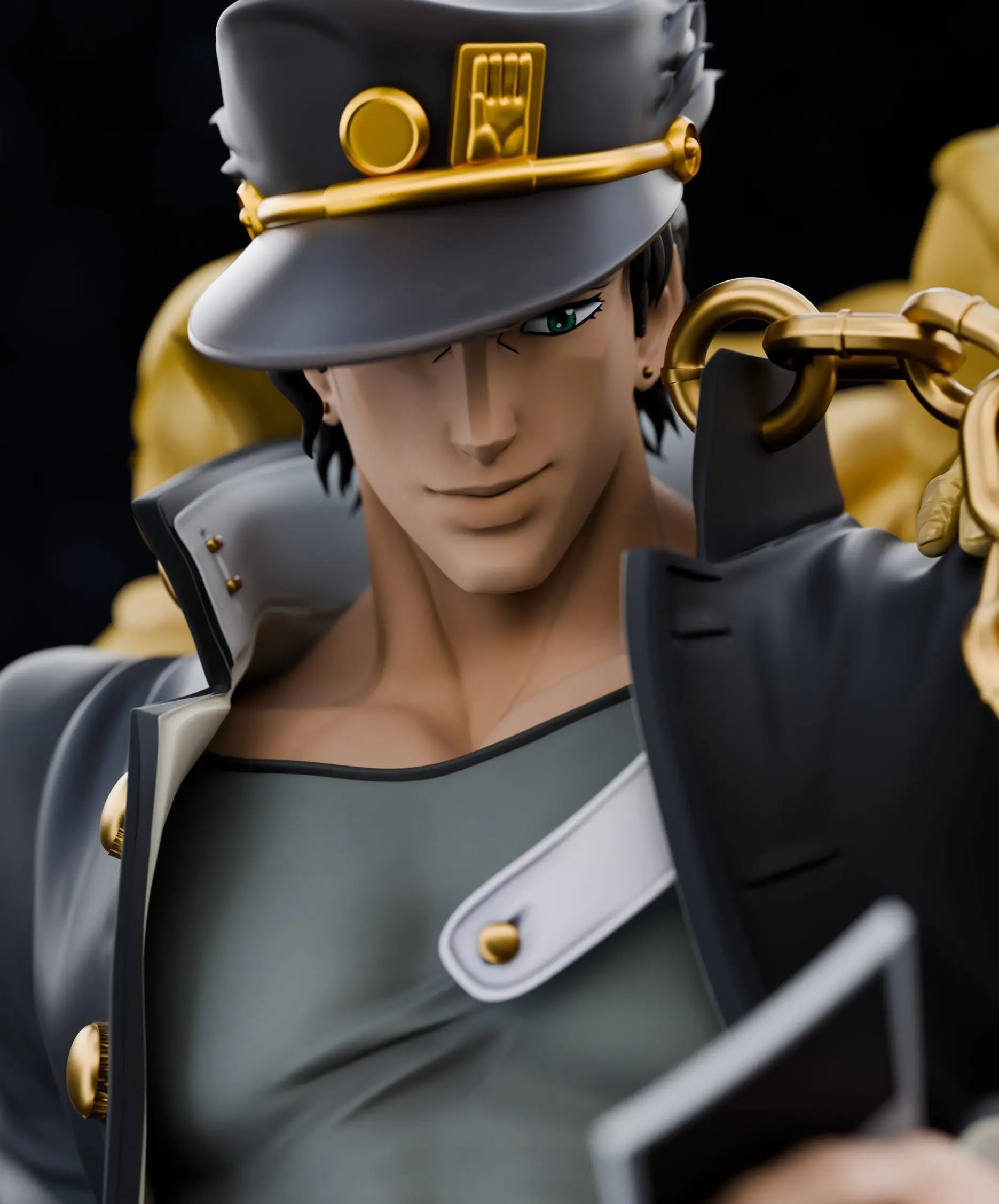 CHIKARA Studio - Memories of Kujo Jotaro JoJo's Bizarre Adventure Statue