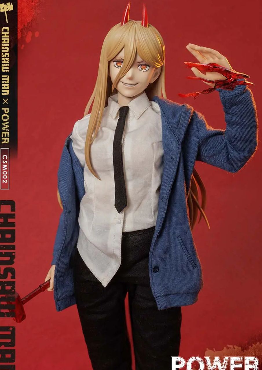 ASMUS TOYS - CHAINSAW MAN : POWER 1/6 Aciton Figure CSM002 (Licensed)Statue