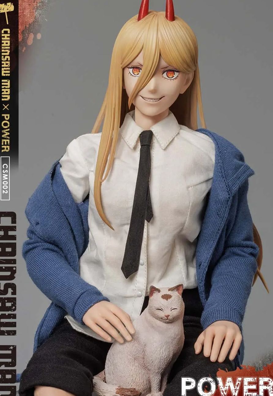 ASMUS TOYS - CHAINSAW MAN : POWER 1/6 Aciton Figure CSM002 (Licensed)Statue