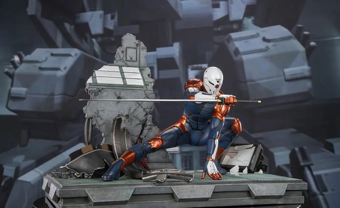 First 4 Figures - Metal Gear Solid - Cyborg Ninja (Gray Fox) MGSCNST (Licensed)Statue