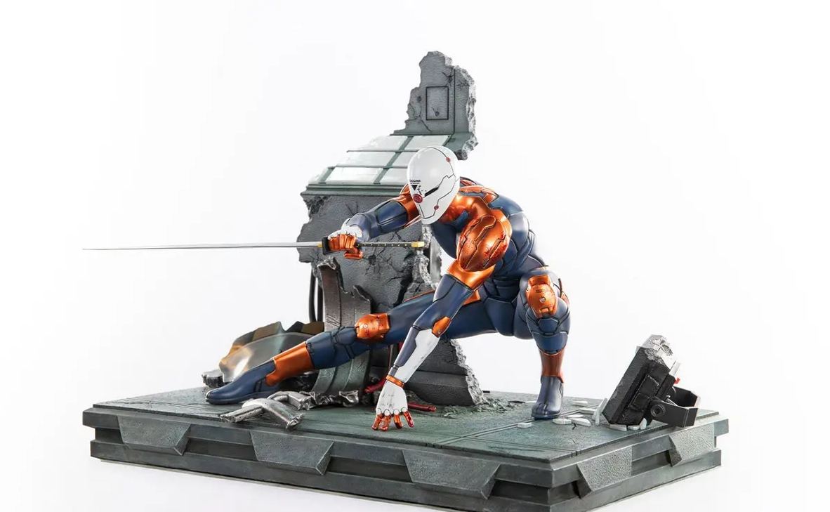 First 4 Figures - Metal Gear Solid - Cyborg Ninja (Gray Fox) MGSCNST (Licensed)Statue
