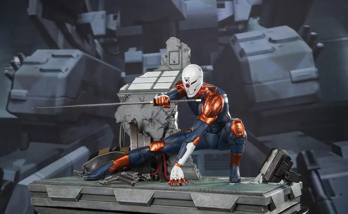 First 4 Figures - Metal Gear Solid - Cyborg Ninja (Gray Fox) MGSCNST (Licensed)Statue