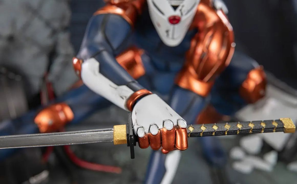 First 4 Figures - Metal Gear Solid - Cyborg Ninja (Gray Fox) MGSCNST (Licensed)Statue