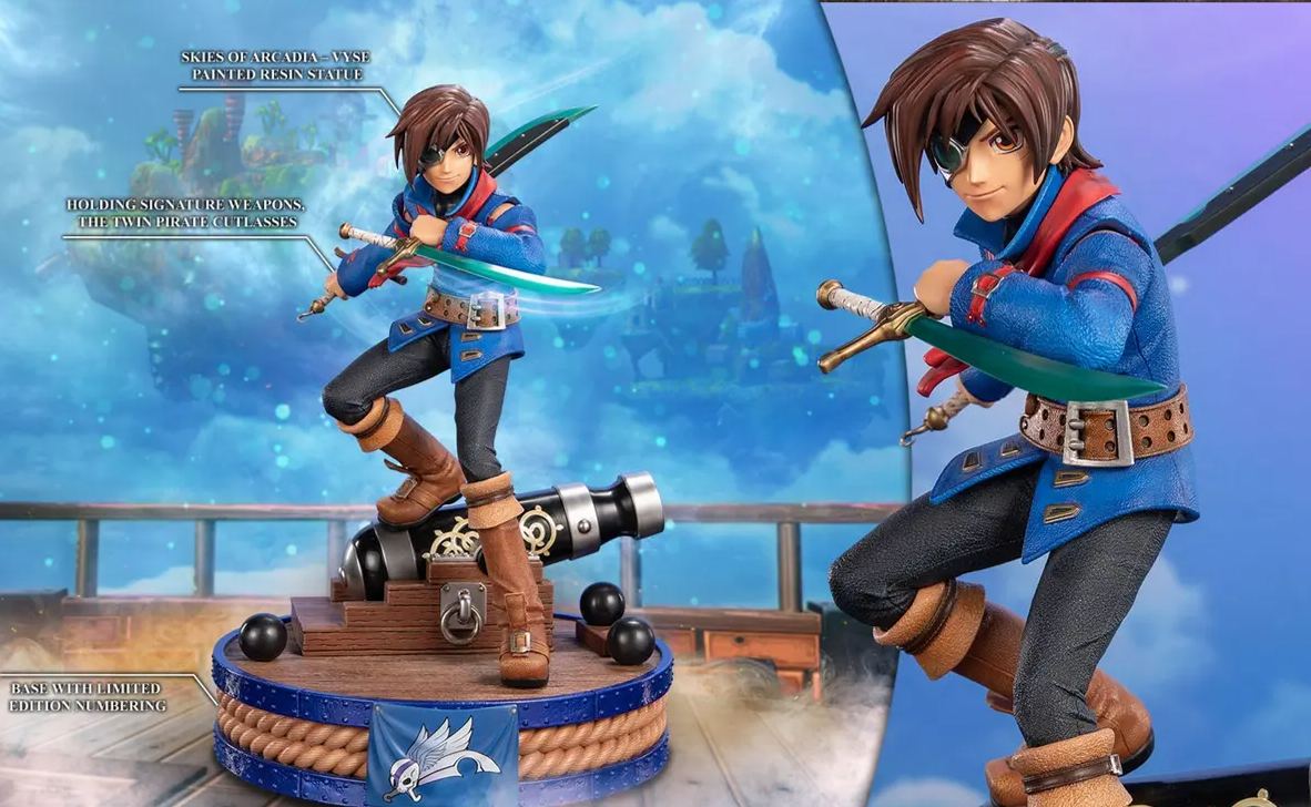 First 4 Figures - Skies of Arcadia - Vyse SAVYSST SAVYSEX (Licensed) Statue