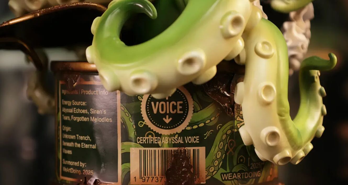 WeArtDoing Studio - Sleeping Beauty-Cthulhu Girl-Abyss Bloom X Phantom Blue X Crimson Tide (Licensed) Statue