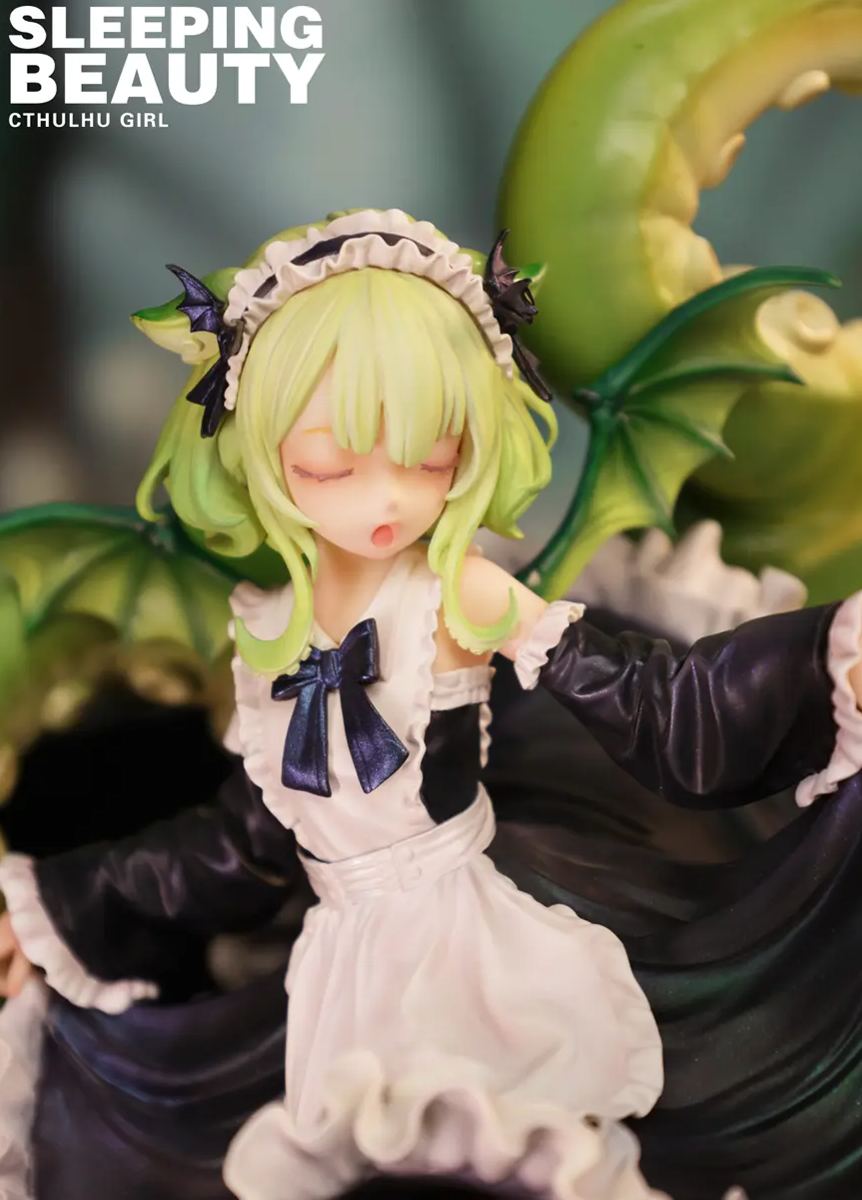 WeArtDoing Studio - Sleeping Beauty-Cthulhu Girl-Abyss Bloom X Phantom Blue X Crimson Tide (Licensed) Statue