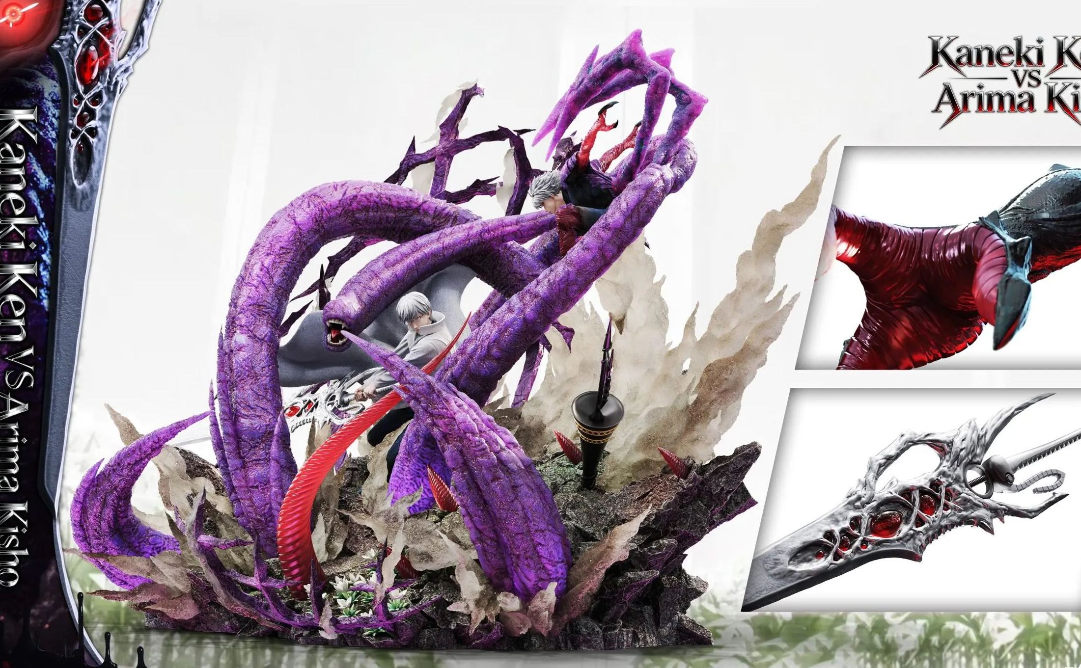 Black Goat Studio - Tokyo Ghoul Arima Takashi vs Kaneki Ken Statue