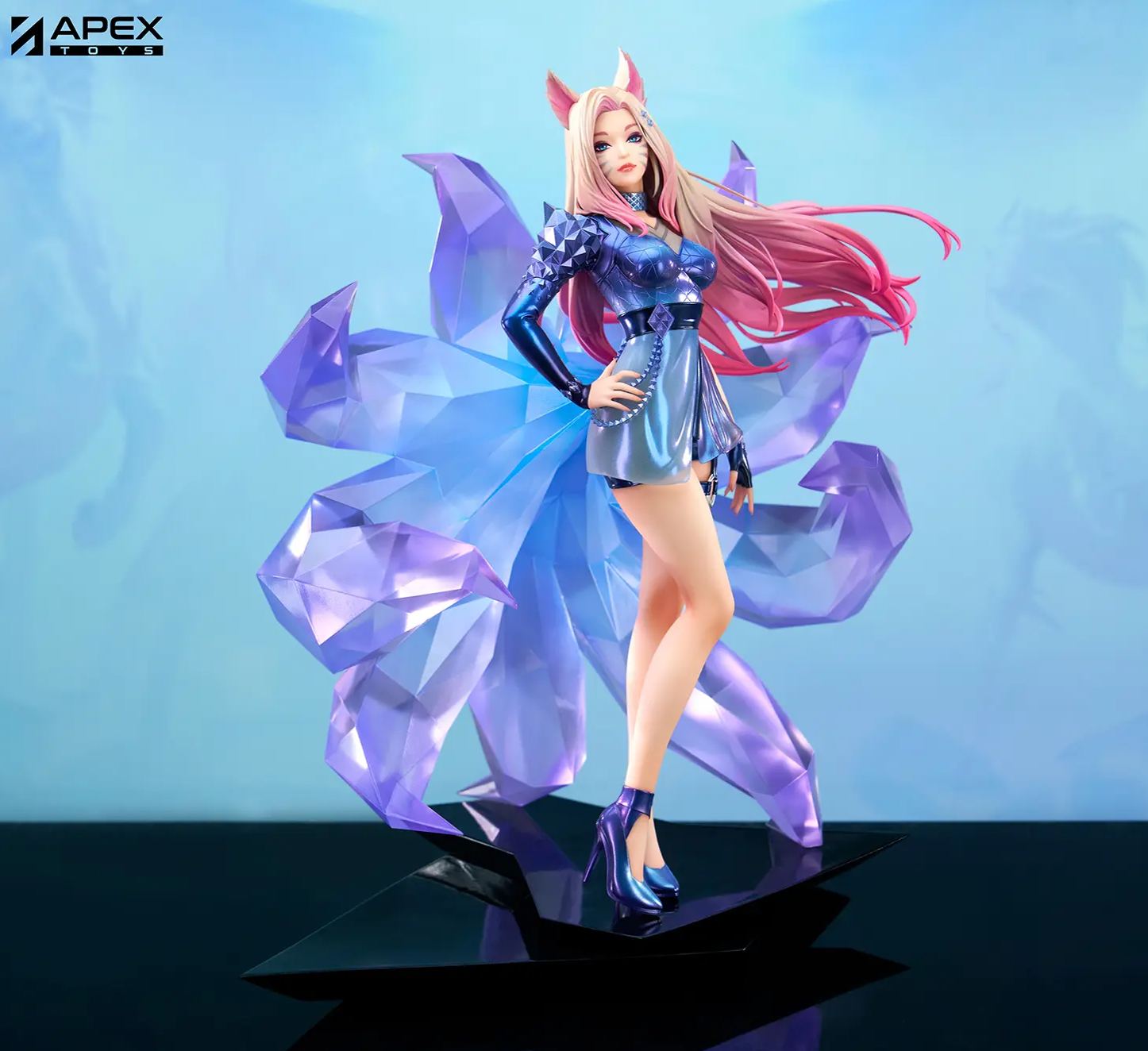 APEX-TOYS - League of Legends - Ahri - 1/7 - K/DA All Out (Licensed)Statue 