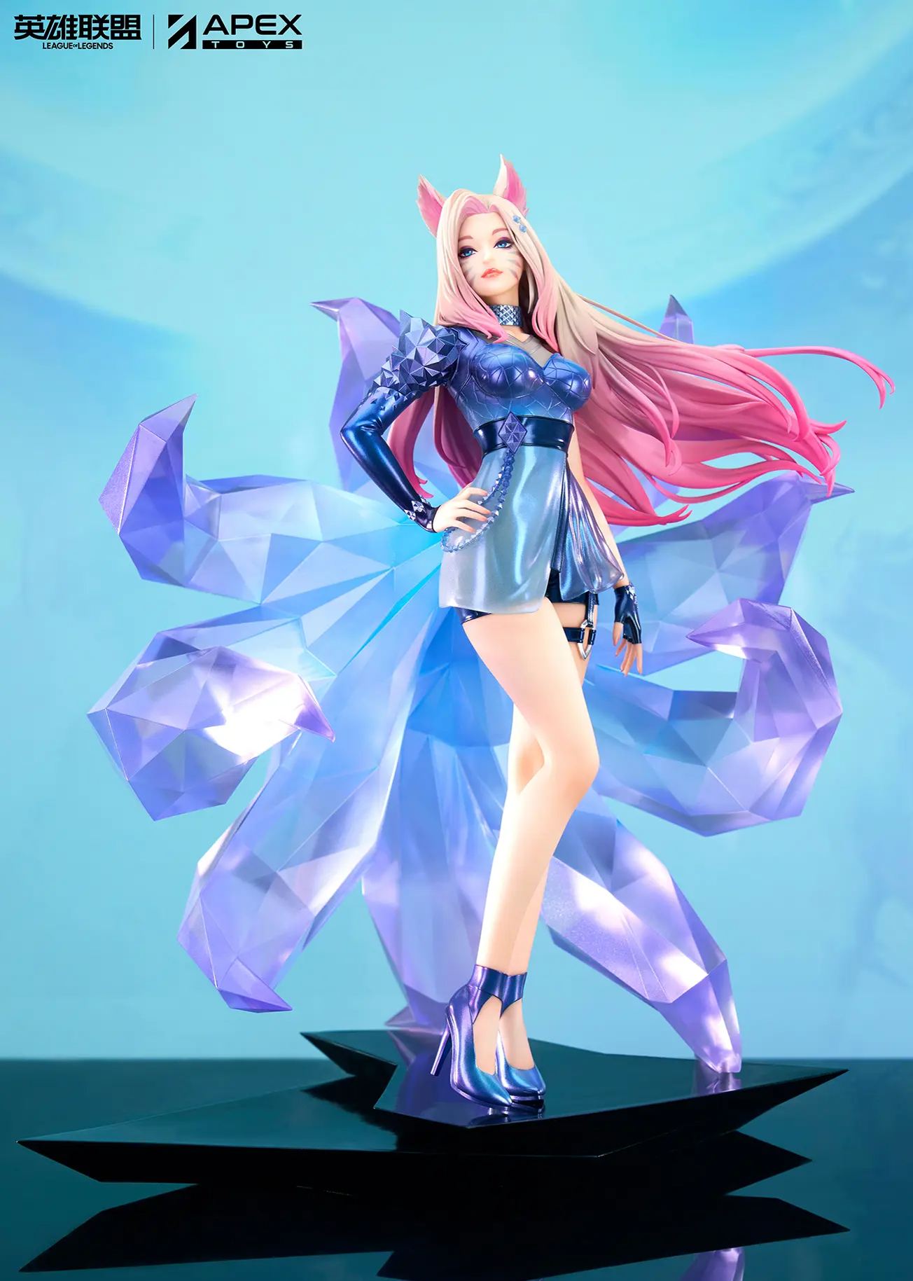 APEX-TOYS - League of Legends - Ahri - 1/7 - K/DA All Out (Licensed)Statue 