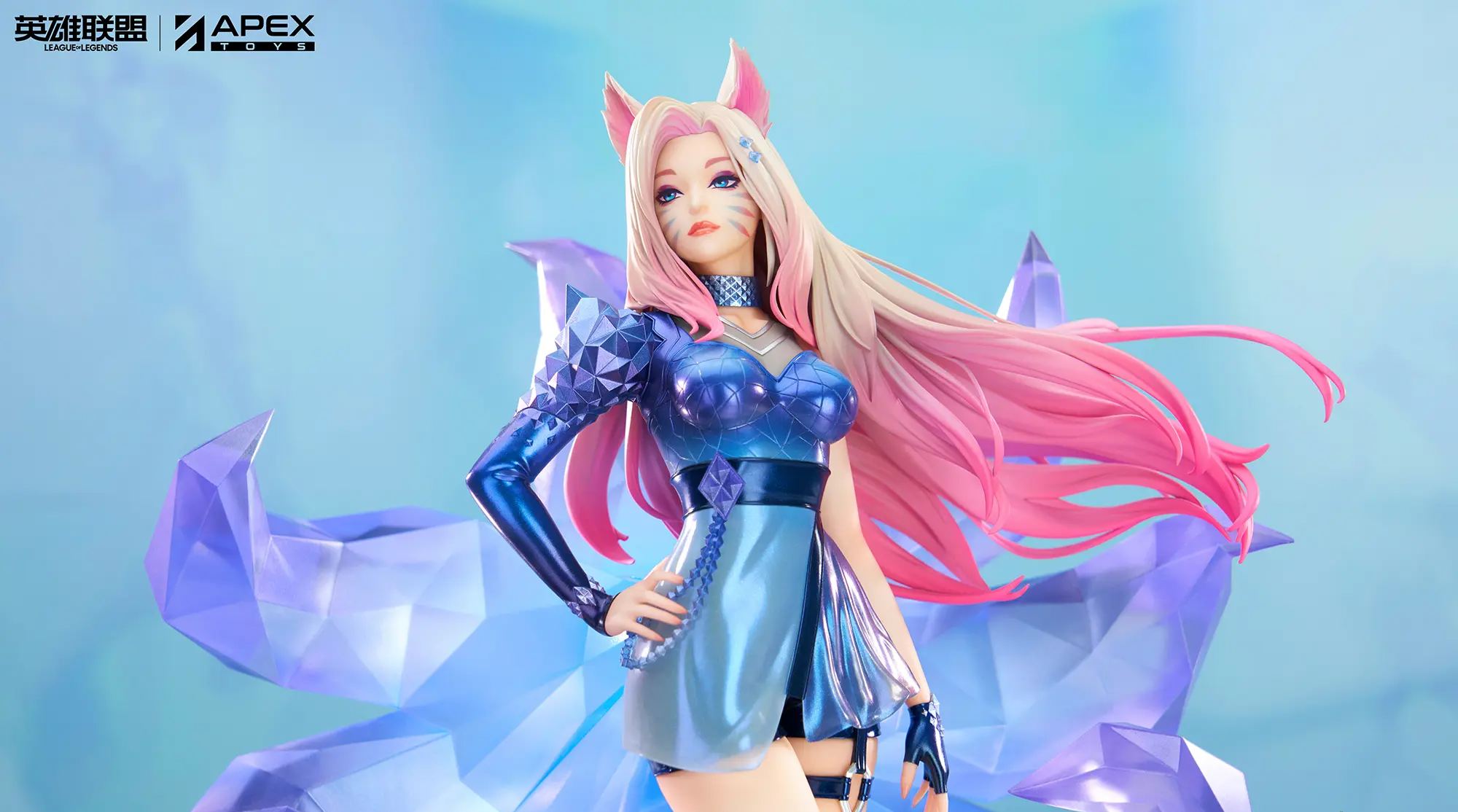 APEX-TOYS - League of Legends - Ahri - 1/7 - K/DA All Out (Licensed)Statue 