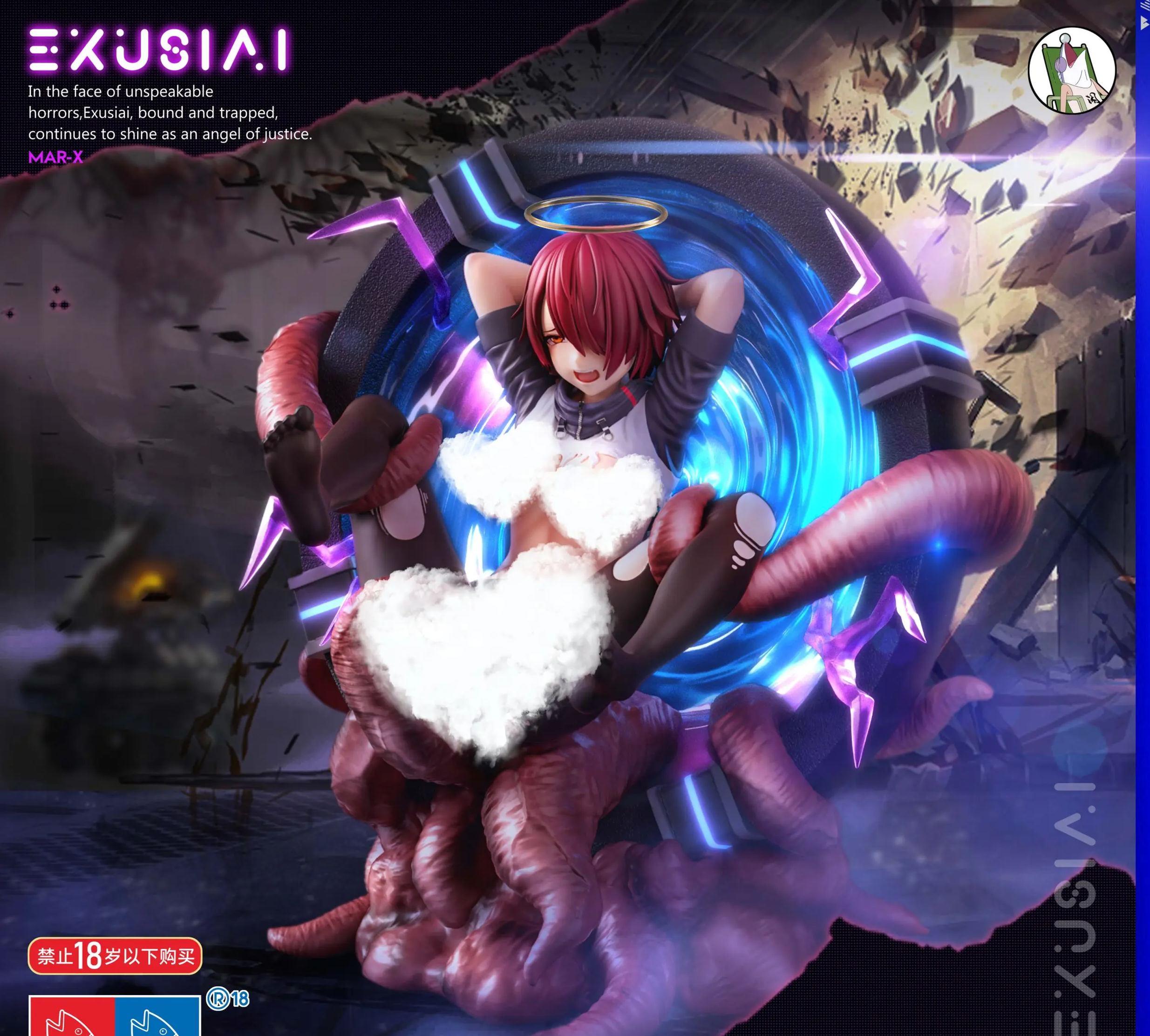 Fish Head Studio - Arknights Honey Angel  Statue