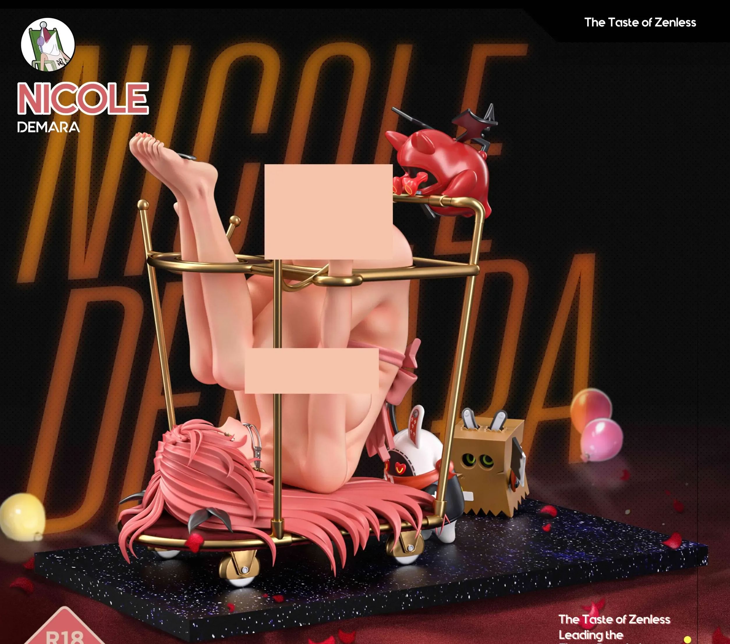 Fish Head Studio - Zenless Zone Zero Dining Car Nicole Demara Statue