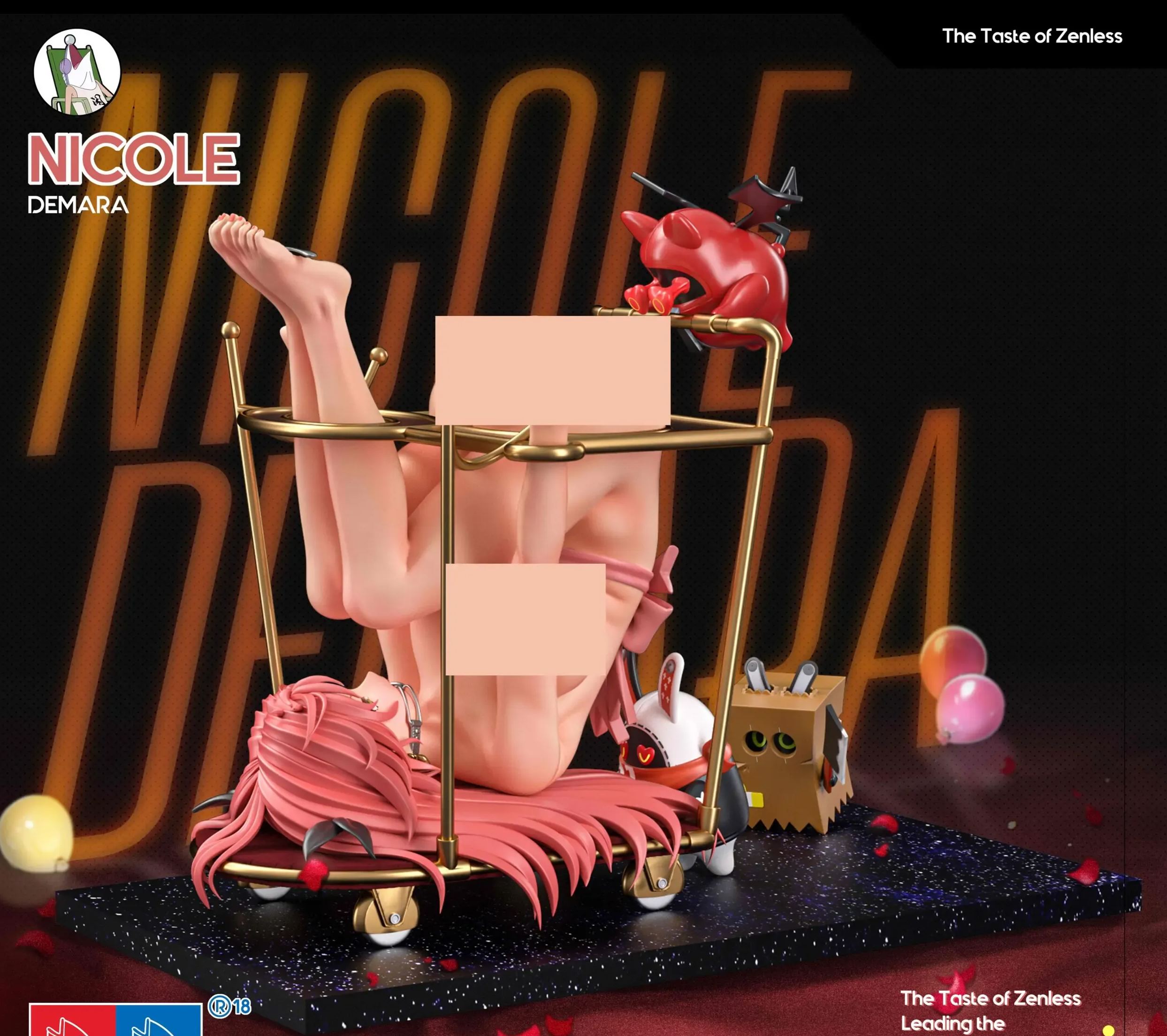 Fish Head Studio - Zenless Zone Zero Dining Car Nicole Demara Statue