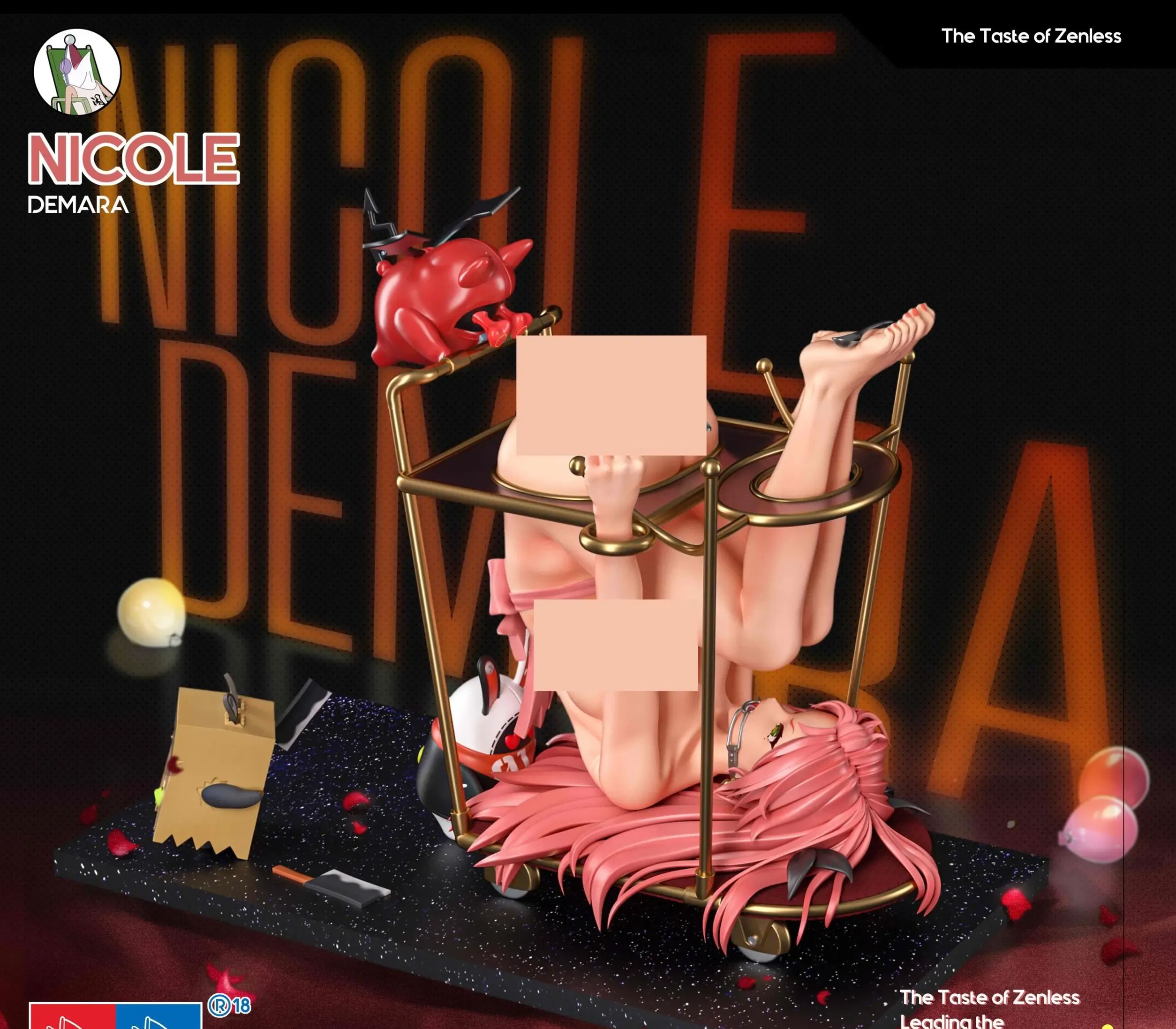 Fish Head Studio - Zenless Zone Zero Dining Car Nicole Demara Statue