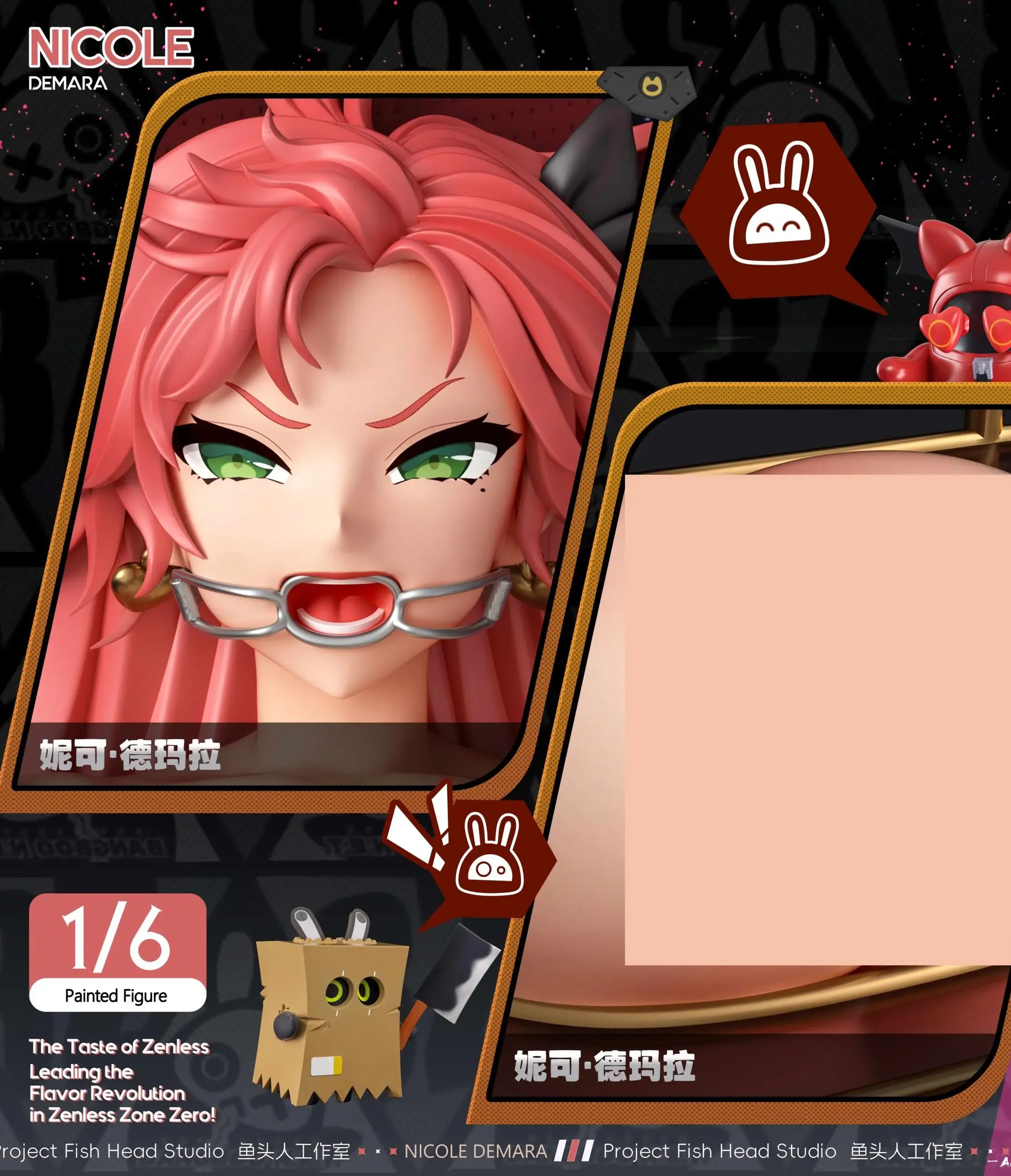 Fish Head Studio - Zenless Zone Zero Dining Car Nicole Demara Statue