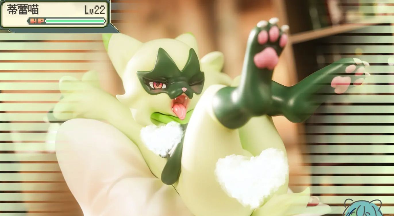 Ke Nai Rou Dan Wu Studio - Pokemon Floragato  Statue