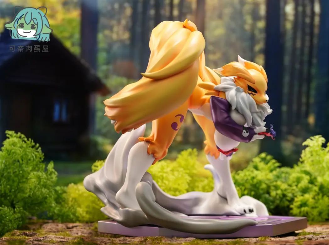 Ke Nai Rou Dan Wu Studio -Digimon Renamon Statue