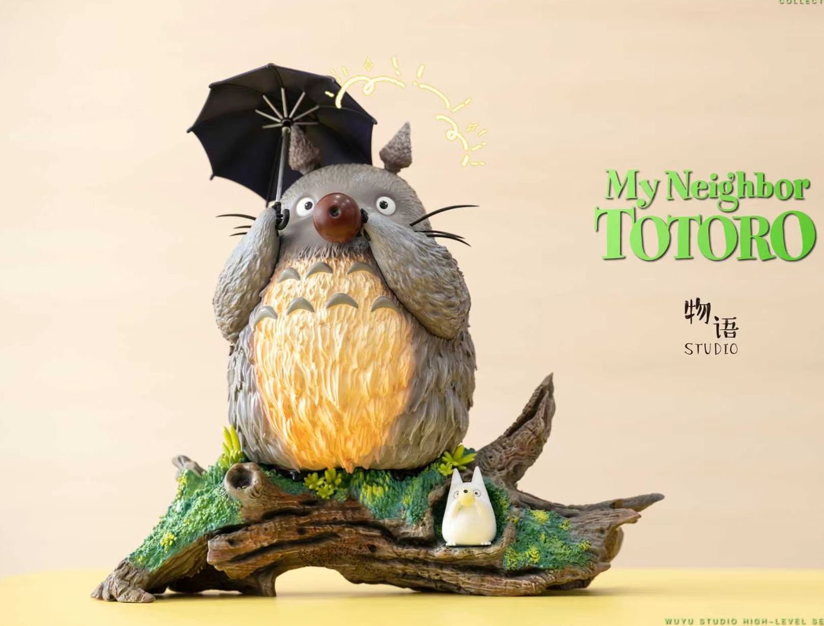 Wu Yu Studio - Totoro Playing the Flute My Neighbor Totoro Statue