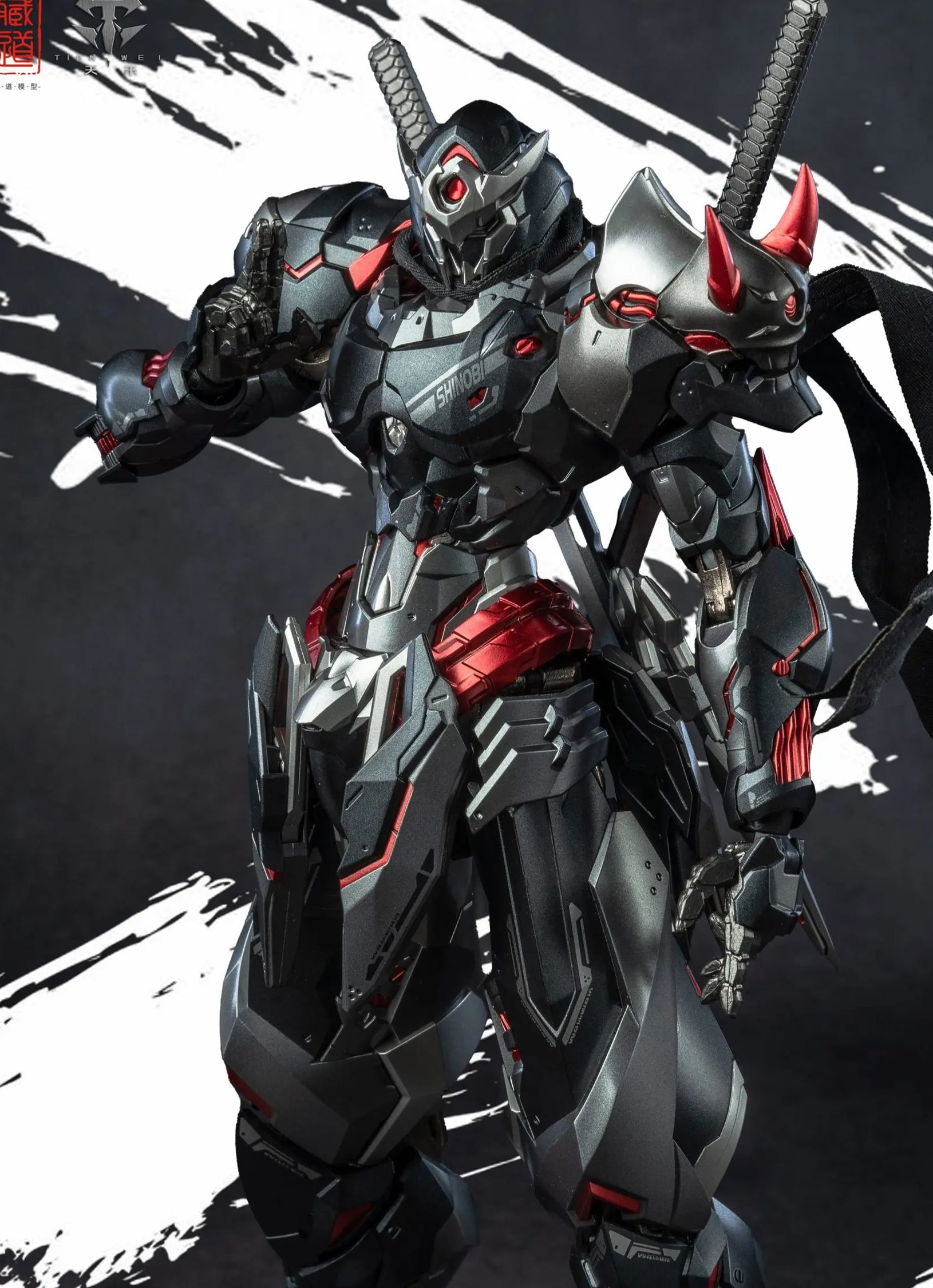 Cang Dao Model - Zhan Ming - Night Stealth Version Model (Licensed)Statue 