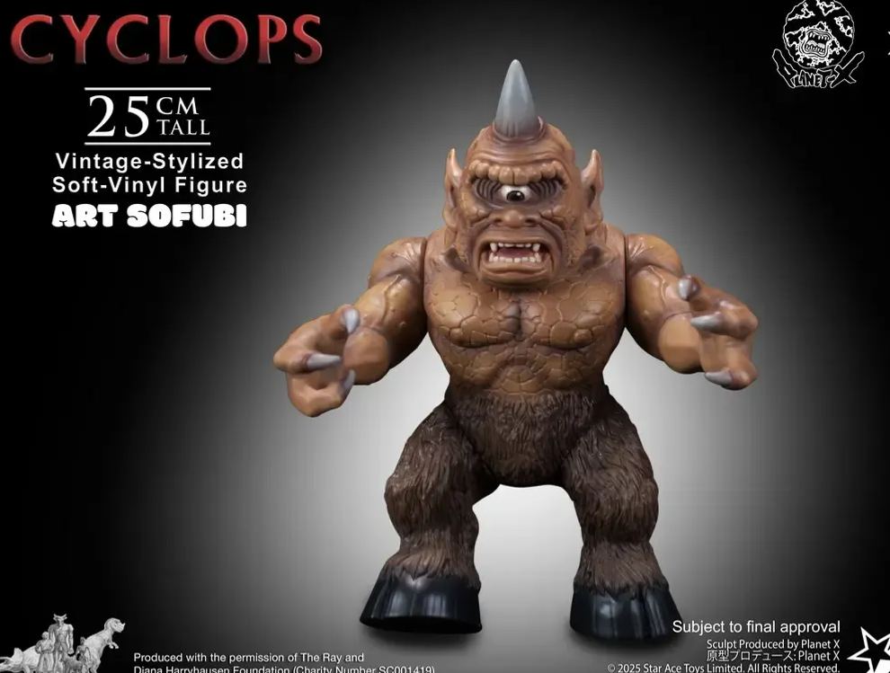 Star Ace Toys - Cyclops Vintage-stylized Soft-vinyl Figure SA3095 (Licensed) Statue 