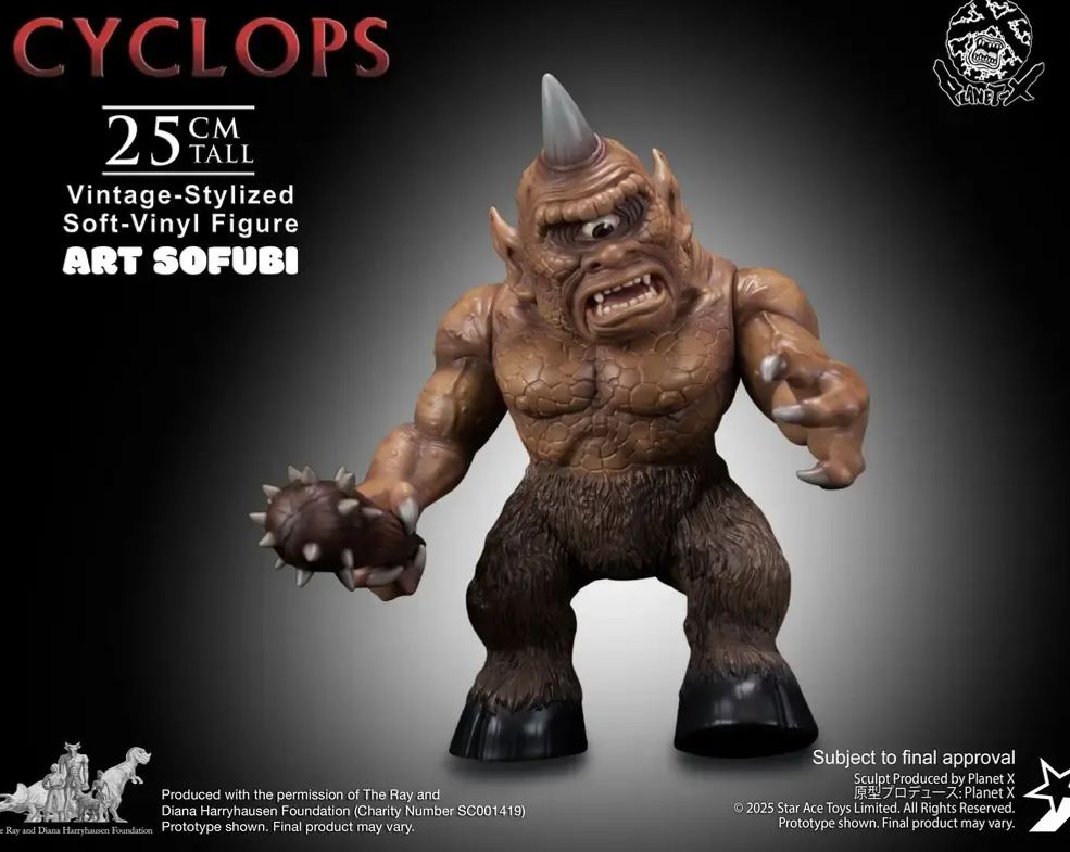 Star Ace Toys - Cyclops Vintage-stylized Soft-vinyl Figure SA3095 (Licensed) Statue 