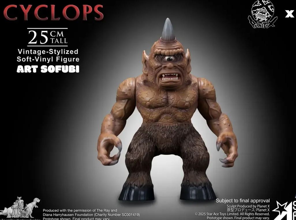 Star Ace Toys - Cyclops Vintage-stylized Soft-vinyl Figure SA3095 (Licensed) Statue 