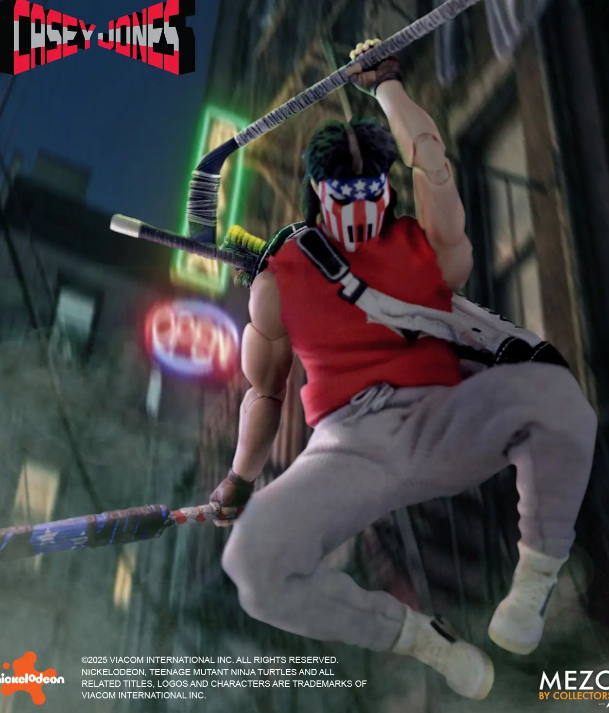 Mezco Studio - 1/12 Teenage Mutant Ninja Turtles - Casey Jones Figure (Licensed)Statue 