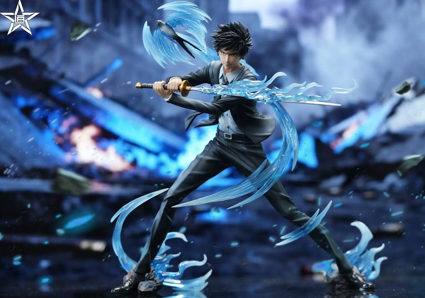 Craftsman Studio - Vongola Rain Guardian Yamamoto Takeshi Katekyo Hitman Reborn Statue 