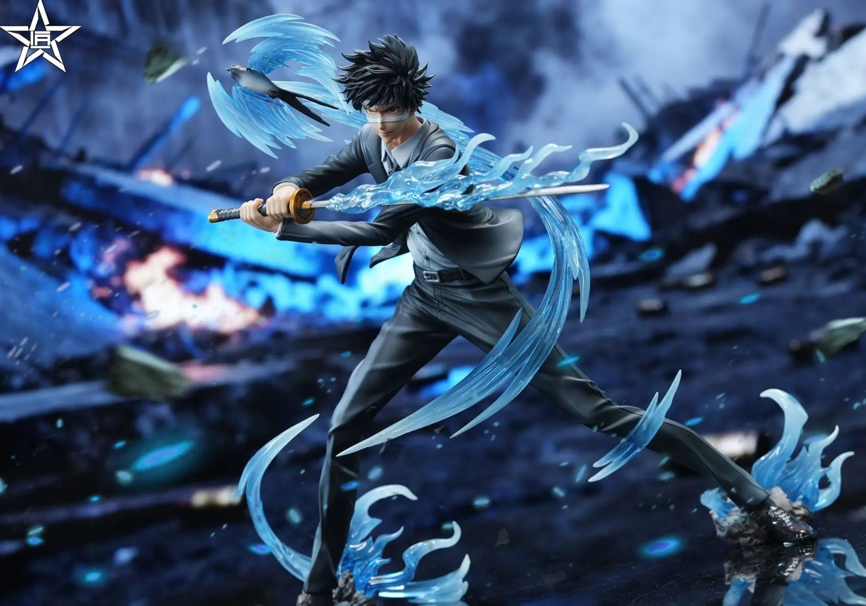Craftsman Studio - Vongola Rain Guardian Yamamoto Takeshi Katekyo Hitman Reborn Statue 
