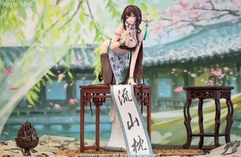 Gogu Bird - Calligraphy Maiden - Mo Wanqing 1/6 Figure (Licensed)Statue 