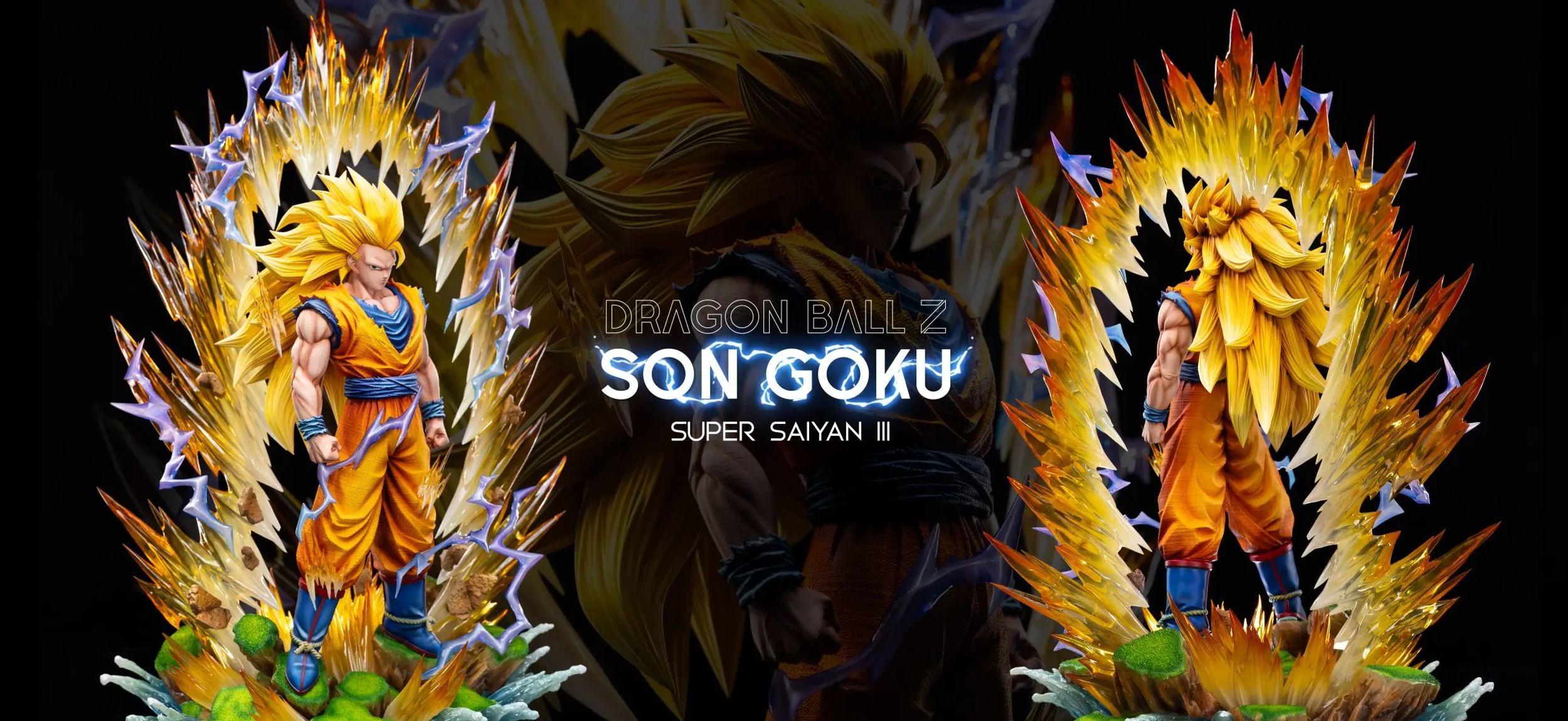 Summer Studio - Dragon Ball Super Saiyan 3 Goku Statue 