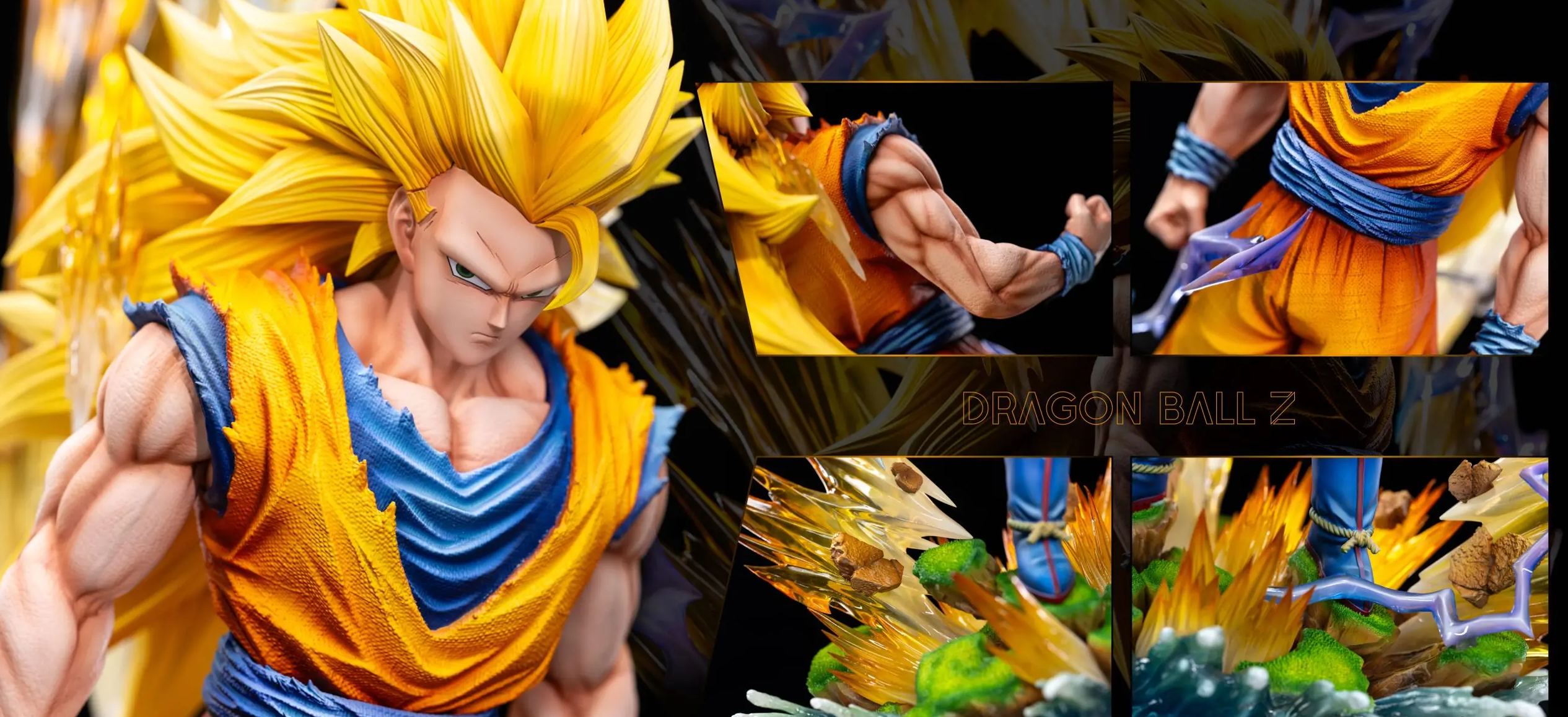 Summer Studio - Dragon Ball Super Saiyan 3 Goku Statue 
