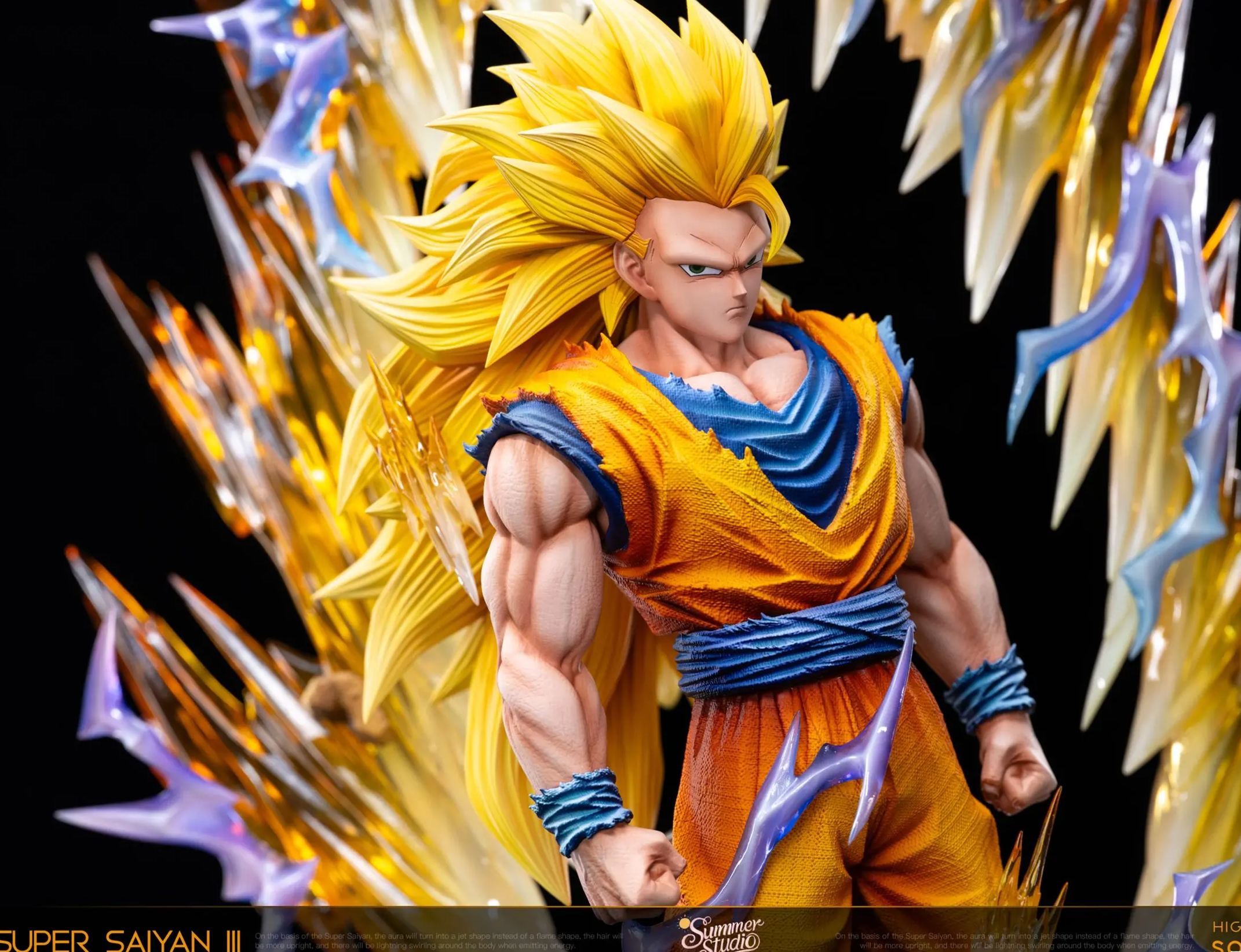 Summer Studio - Dragon Ball Super Saiyan 3 Goku Statue 