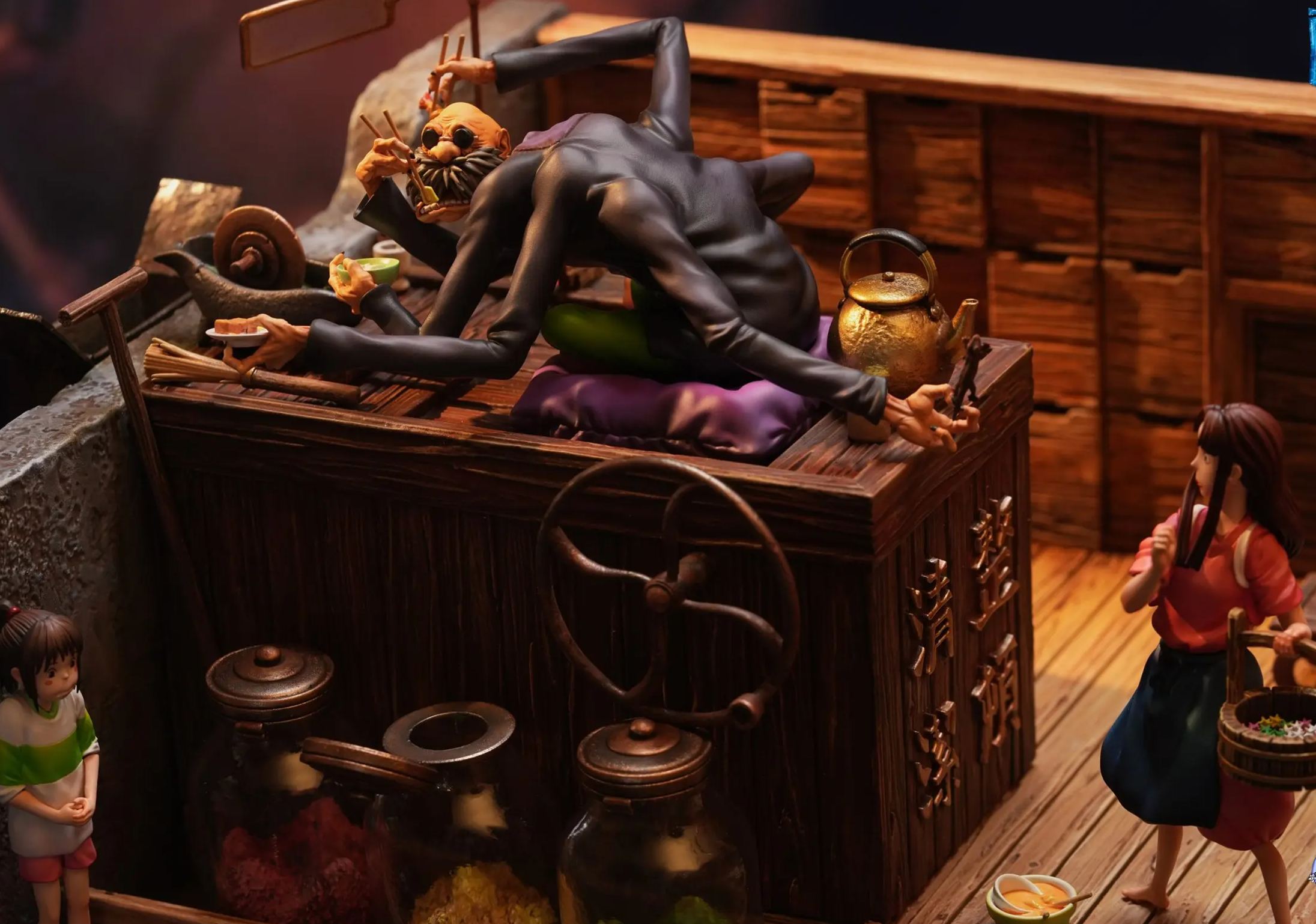 OPM Studio - Kamaji Spirited Away Statue 